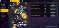 Daily Gold Drop इवेंट (Image via Garena)
